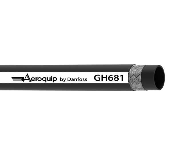 GH681-10 Aeroquip by Danfoss | MatchMate® Global 3000 PSI Constant Pressure Single Wire Braid Hydraulic Hose | SAE 100R1 | 0.63" ID