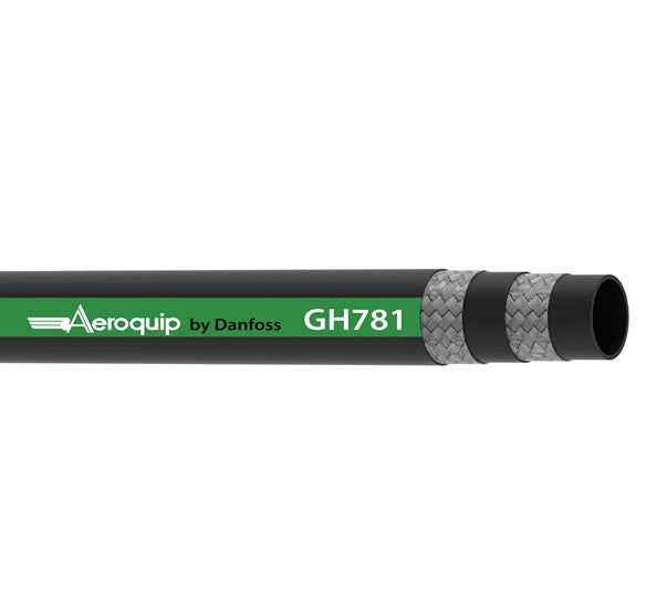 GH781-20 Aeroquip by Danfoss | MatchMate® Global Premium Double Wire Braid Hydraulic Hose | SAE 100R16 | 1.25" ID