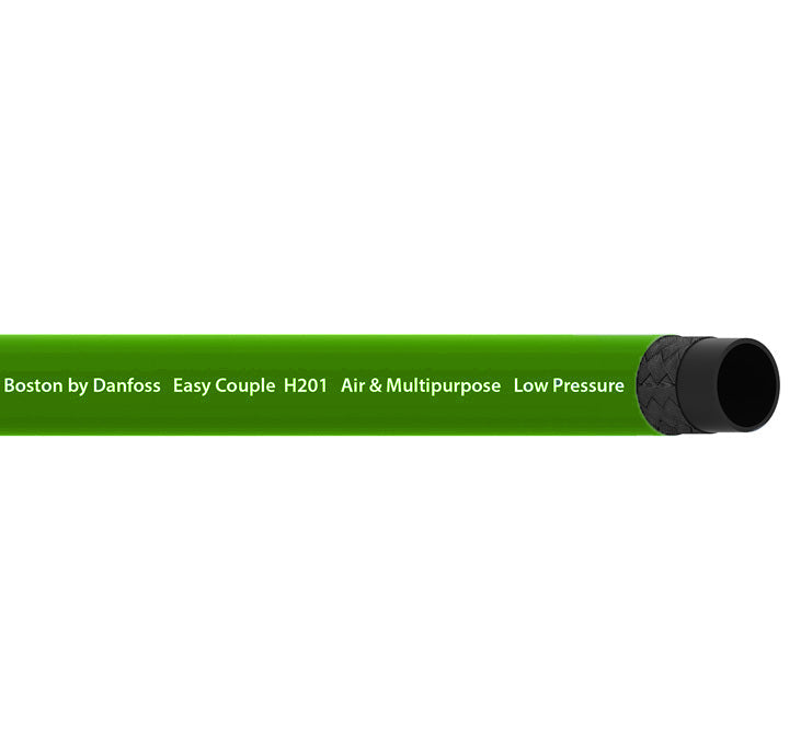 H20112GN Boston by Danfoss | H201 Series | Low Pressure SOCKETLESS™ Hose | 0.75" ID | Green | 50ft Length