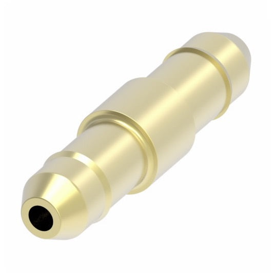 1062X4 by Danfoss | Mini-Barb Fitting | Union | 1/4" Tube OD x 1/4" Tube OD | Brass