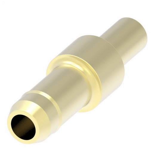 1062X4X3 by Danfoss | Mini-Barb Fitting | Union | for 1/4" Tubing OD x 3/16" Tubing OD | Brass