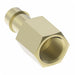 1066X4X4 by Danfoss | Mini-Barb Fitting | Female Connector | for 1/4" Tubing OD | 1/4" Female Pipe | Brass