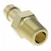 1068X4Z by Danfoss | Mini-Barb Fitting | Male Connector (With Sealant) | for 1/4" Tubing OD | 1/8" Male Pipe | Brass