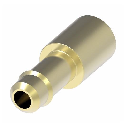 1073X6 by Danfoss | Mini-Barb Fitting | Plug | for 3/8" Tubing OD | Brass