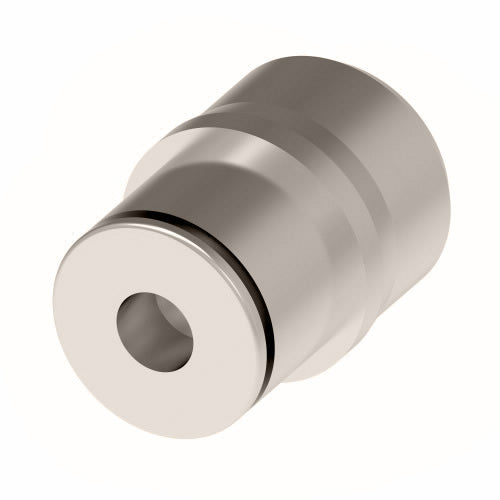 1161X6M by Danfoss | Metric Push to Connect Adapter | Cartridge | 6mm Tube OD | Nickel Plated Brass