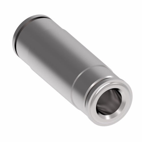 1162X12M by Danfoss | Metric Push to Connect Adapter | Union | 12mm Tube OD | Nickel Plated Brass
