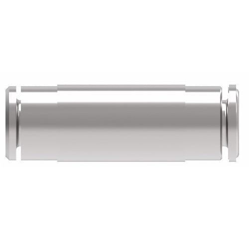1162X8M by Danfoss | Metric Push to Connect Adapter | Union | 8mm Tube OD | Nickel Plated Brass