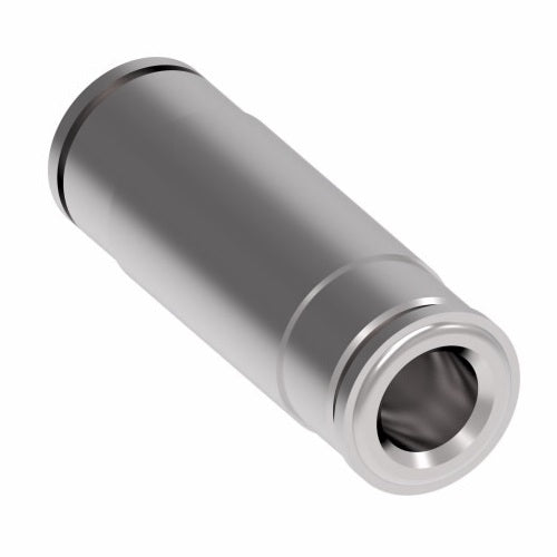 1162X4M by Danfoss | Metric Push to Connect Adapter | Union | 4mm Tube OD | Nickel Plated Brass