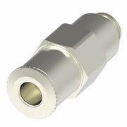 1168X5MX5MM by Danfoss | Metric Push to Connect Adapter | Male Connector | 5mm Tube OD x M5 Male Metric | Nickel Plated Brass