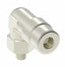 1169X4MX5MMS by Danfoss | Metric Push to Connect Adapter | Swivel Male 90° Elbow | 4mm Tube OD x M5 Male Metric | Nickel Plated Brass