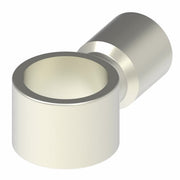 1183XAXA by Danfoss | Push to Connect Adapter | Female Banjo | 10-32 Female UNF | Nickel Plated Brass