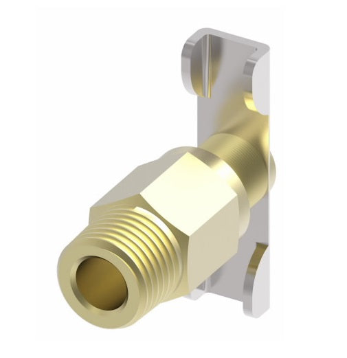 190 by Danfoss | Drain Cock | Internal Seat | 1/4" Male NPTF (1.41" Length) | Brass