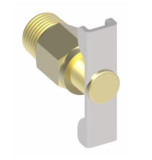 130 by Danfoss | Drain Cock | Internal Seat | 1/8" Male NPTF | Brass