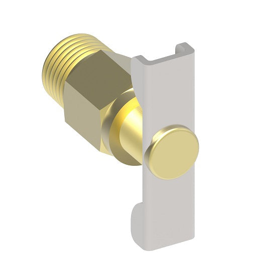 270Z by Danfoss | Drain Cock | External Seat (with Sealant) | 3/8" Male NPTF | Brass