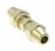 1362X4 by Danfoss | Air Brake Adapter for Copper Tubing | Union | 1/4" Tube OD x 1/4" Tube OD | Brass