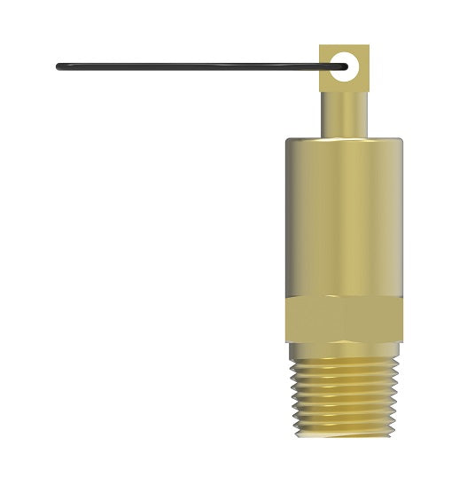1421-60A by Danfoss | Drain Cock | Air Tank Drain Valve | 1/4" Male NPTF | 60" Cable Length (No Loop On Cable End)| Brass