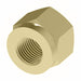 1461X12 by Danfoss | Air Brake Adapter for Nylon Tubing | Nut | 3/4" Tube OD | Brass