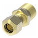 1468X6 by Danfoss | Air Brake Adapter for Nylon Tubing | Male Connector | 3/8" Tube OD x 1/4" Male Pipe| Brass