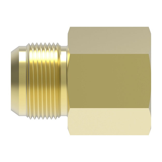 1513 by Danfoss | Ford Carburetor to Fuel Line Adapter | 1/4" Tube OD x 1/8" Male NPTF | Brass