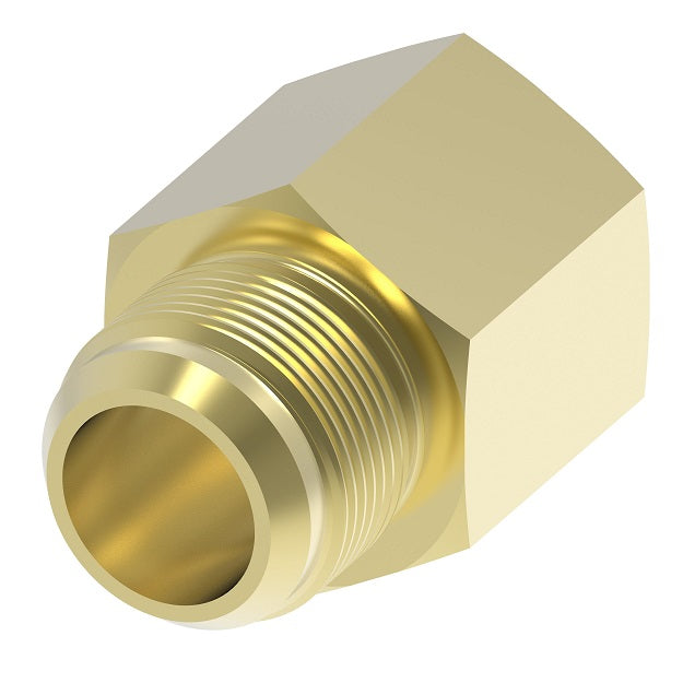 1513 by Danfoss | Ford Carburetor to Fuel Line Adapter | 1/4" Tube OD x 1/8" Male NPTF | Brass