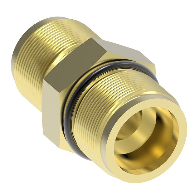 1514 by Danfoss | Fuel Line Adapter | 1/2" Male Inverted x 1/8" Male NPTF | Brass