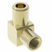 1870X8 by Danfoss | Quick Connect Air Brake Adapter | Female Connector 90° Elbow | 1/2" Tube OD x 3/8" Female NPTF | Brass