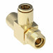1871X8X4S by Danfoss | Quick Connect Air Brake Adapter | Swivel Male Run Tee | 1/2" Tube OD x 1/4" Male Pipe x 1/2" Tube OD | Brass