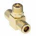 1872X4X4 by Danfoss | Quick Connect Air Brake Adapter | Male Branch Tee | 1/4" Tube OD x 1/4" Tube OD x 1/8" Male Pipe | Brass