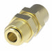 1873X6X6 by Danfoss | Quick Connect Air Brake Adapter | Female Bulkhead Union | 3/8" Tube OD x 3/8" Female Pipe | Brass