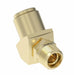 1880X6X2S by Danfoss | Quick Connect Air Brake Adapter | Male Connector 45° Elbow Swivel | 3/8" Tube OD x 1/8" Male NPTF | Brass