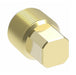 3151X6 by Danfoss | Pipe Adapter | Square Head Plug | 3/8" Male NPTF (Short Thread) | Brass