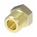 3152X4Z by Danfoss | Pipe Adapter | Hex Head Plug (with Sealant) | 1/4" Male NPTF (Short Thread) | Brass