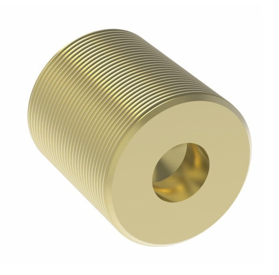 3153X2 by Danfoss | Pipe Adapter | Hex Socket Plug | 1/8" Male NPTF | Brass