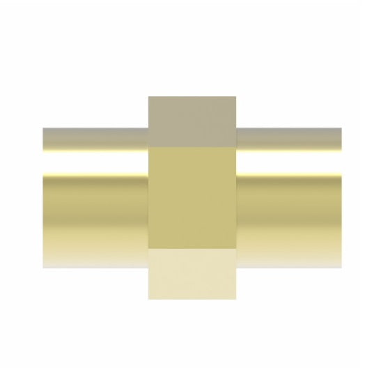 3250X4 by Danfoss | Pipe Adapter | Union (Short Thread) | 1/4" Female NPTF x 1/4" Female NPTF | Brass