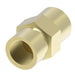 3300X8 by Danfoss | Pipe Adapter | Coupling | 1/2" Female NPTF x 1/2" Female NPTF | Brass