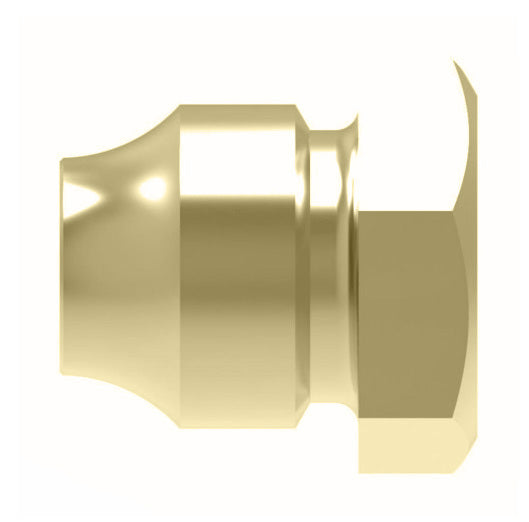 6100X6 by Danfoss | Threaded Sleeve Adapter | Nut | 3/8" Tube OD | Brass