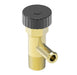 7504 by Danfoss | Truck Valve | 90° Elbow | 5/8" Hose Barb x 3/8" Male NPTF | Brass