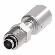 75708E-Z08 Weatherhead by Danfoss | 757 'E' Series | Male Bumped Tube O-Ring Swivel Crimp Fitting | -10 Male Bumped Tube O-Ring -08 Hose Barb | Steel