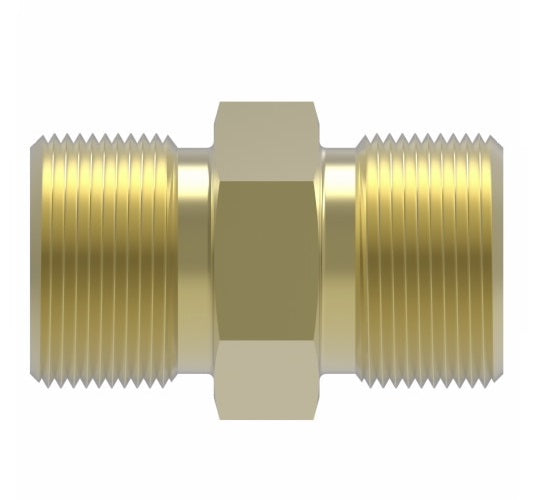 B1362X4 by Danfoss | Air Brake Adapter for Copper Tubing | Union (Body Only) | 1/4" Tube OD x 1/4" Tube OD | Brass