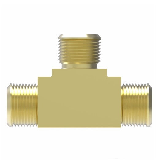 B1364X8 by Danfoss | Air Brake Adapter for Copper Tubing | Union Tee (Body Only) | 1/2" Tube OD x 1/2" Tube OD x 1/2" Tube OD | Brass