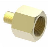 B1366X8 by Danfoss | Air Brake Adapter for Copper Tubing | Female Connector (Body Only) | 1/2" Tube OD x 3/8" Female Pipe | Brass