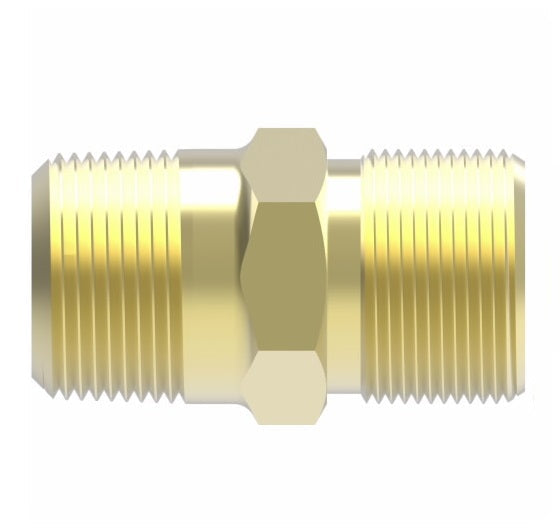 B1368X10X6 by Danfoss | Air Brake Adapter for Copper Tubing | Male Connector (Body Only) | 5/8" Tube OD x 3/8" Male Pipe | Brass