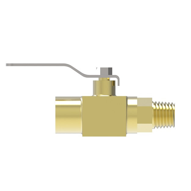 FF90588-32 by Danfoss | Ball Valve | Forged Body | 2" Male NPTF x 2" Female NPTF | Brass