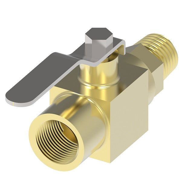 FF90588-24 by Danfoss | Ball Valve | Forged Body | 1-1/2" Male NPTF x 1-1/2" Female NPTF | Brass