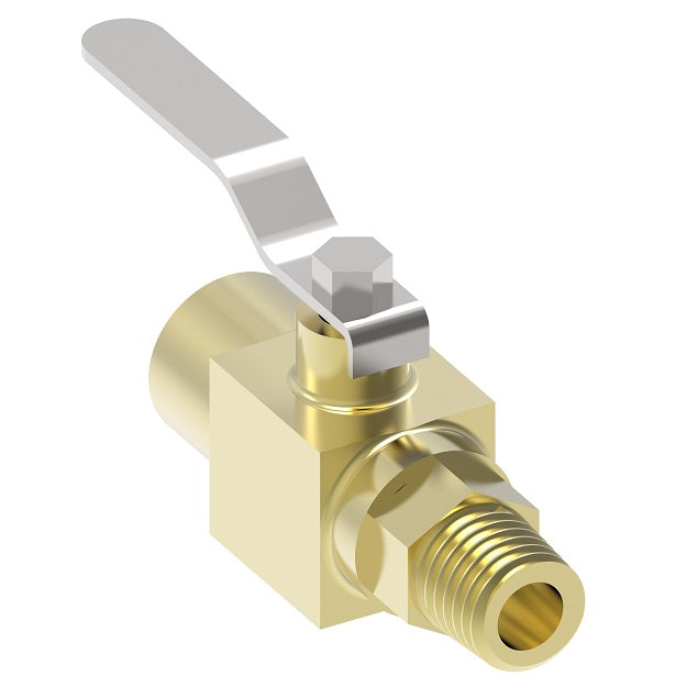 FF90588-24 by Danfoss | Ball Valve | Forged Body | 1-1/2" Male NPTF x 1-1/2" Female NPTF | Brass