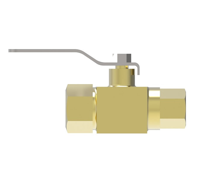 FF90589-16 by Danfoss | Ball Valve | Forged Body | 1" Female NPTF x 1" Female NPTF | Brass