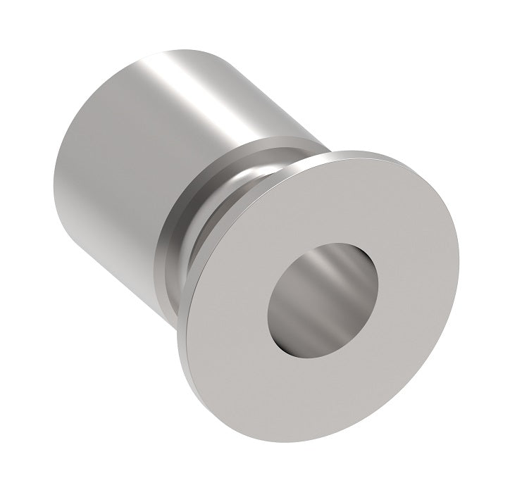 24-S24-A by Danfoss | Conv-O-Crimp | Sanitary Tri-Clamp | -24 Flange x -24 Hose Barb | 316/304 Stainless Steel