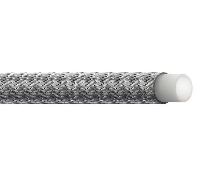 EN-8TW Everflex Winner by Danfoss | EN-TW-Series | Smooth Bore Non-Dissipating Teflon™ Hose | SAE 100R14 | 0.41" Hose ID | 0.56" Hose OD | Stainless Steel Braid
