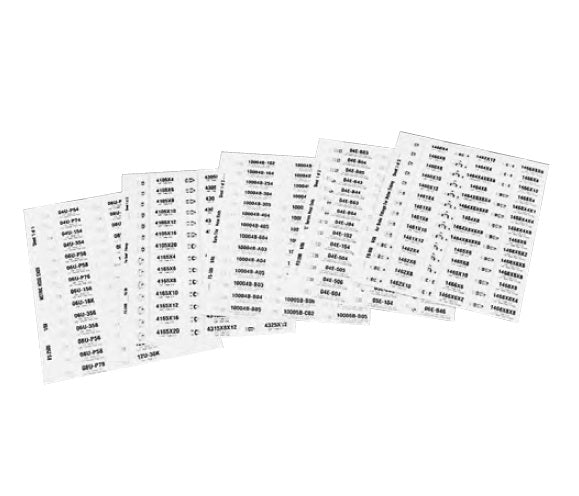 FS-1000 by Danfoss | Self-Adhesive Label Set | Mini-Barb Products