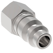 13 Hansen® by Danfoss | Pneumatic Quick Disconnect Coupling | 1000 Series / 3000 Series | 1/8" Female NPTF x 1/4" Body Size | Plug | Steel